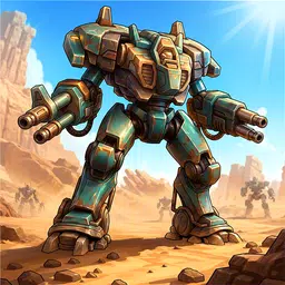 Mecha Warrior: Robot Idle TD icon