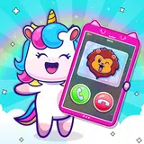 Unicorn phone mobile toy games icon