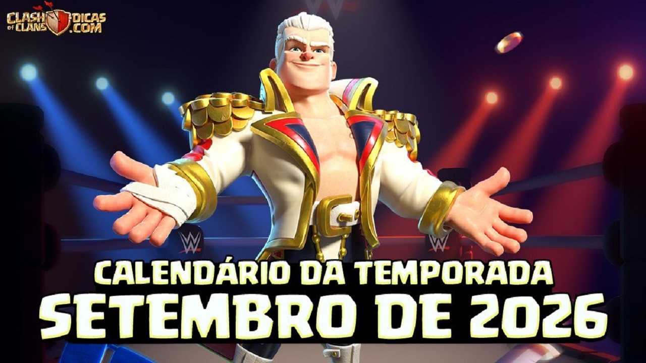 Clash of Clans Atualiza&ccedil;&atilde;o de Setembro 2026
